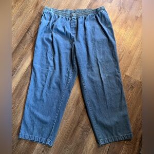 Woman within denim pants size 30w (3x)